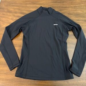 Reebok Black PlayDry Women’s Small Long Sleeve Fitted Top Baselayer